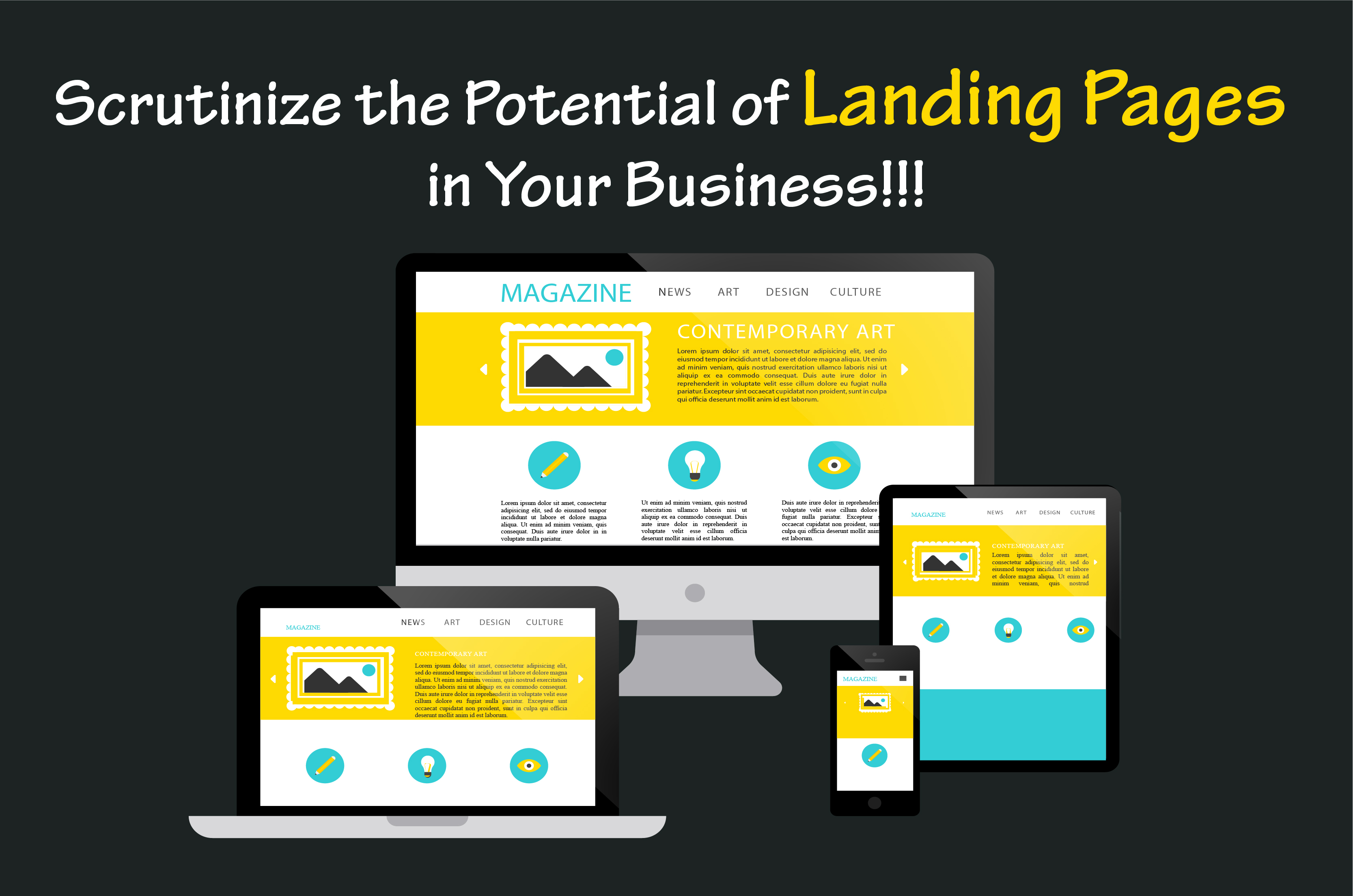 Aggrandize the Power of Landing Pages to Foster your Growth!!! – RK ...